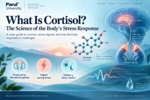 What cortisol is and how the body’s stress response works, explained at Parul University