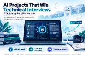 How AI projects win technical interviews, explained at Parul University