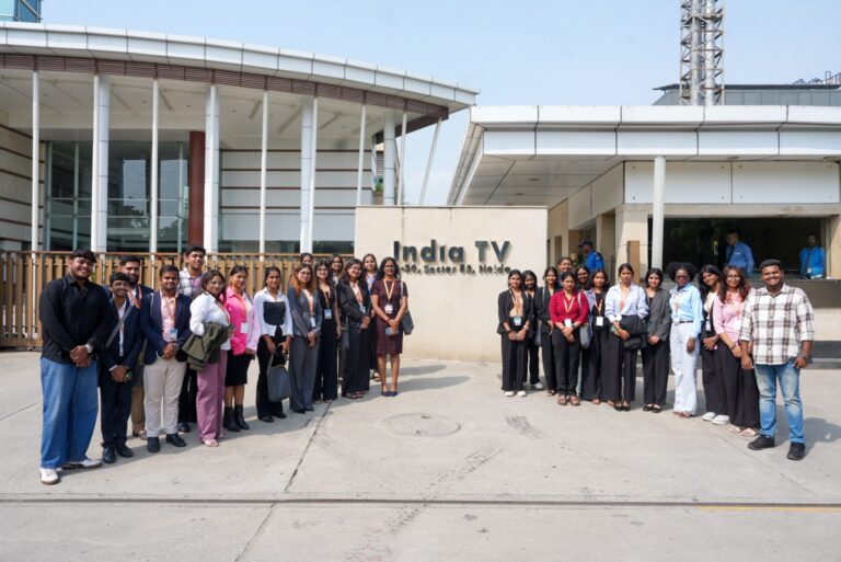 Delhi Leadership Tour by Parul University – AI and Deepfakes in Journalism!