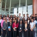 Parul University journalism students on their Delhi media leadership tour, meeting India’s top journalists