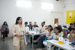 A purpose-driven edtech founder solving a real education gap, from Parul University YEEP 2026