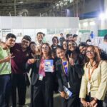 Parul University journalism students on their Delhi media leadership tour, meeting India’s top journalists