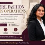 Isha Jagdish, M.Des. Fashion Merchandising student at Parul Institute of Design!