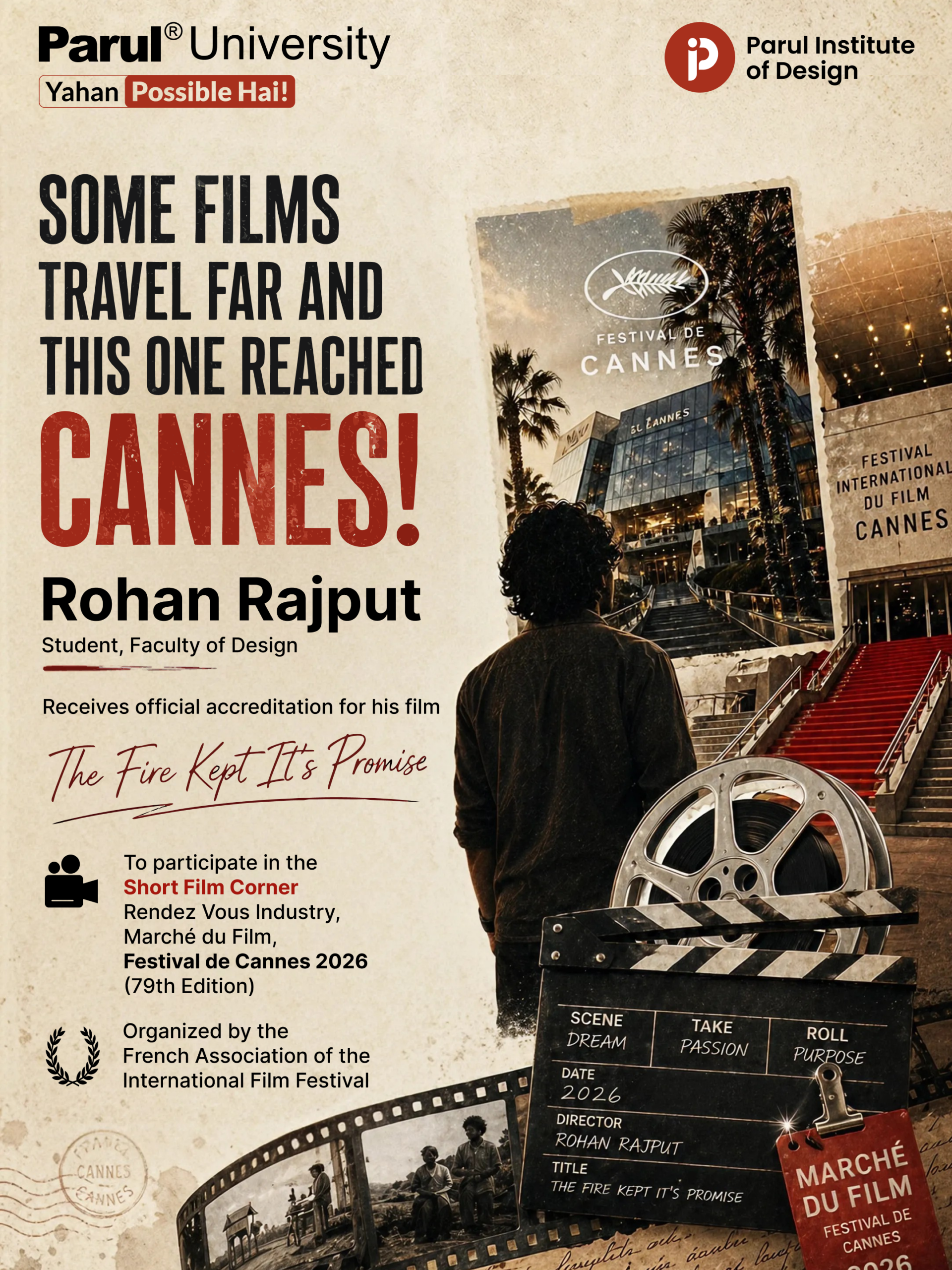 From a Final Year Project to Cannes: Rohan Rajput’s Film Makes Its Mark Internationally