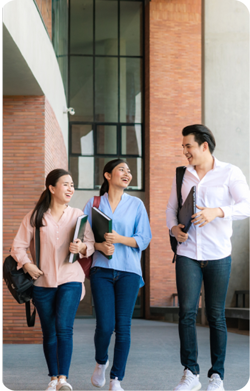 Students on Campus