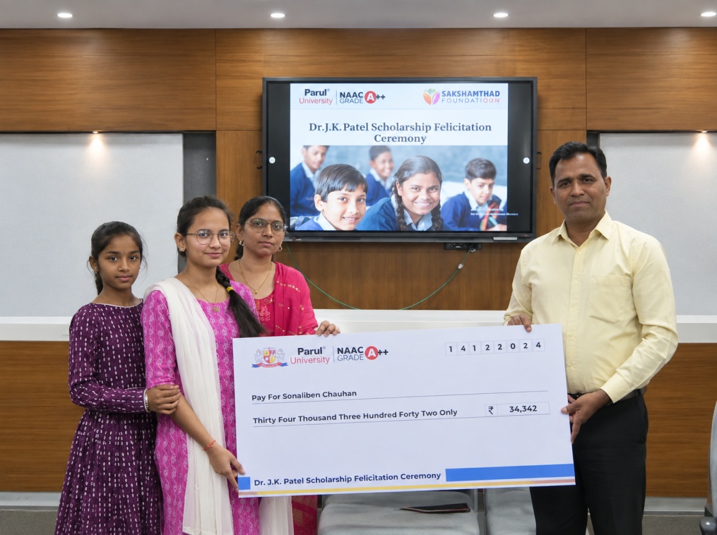 Dr. J.K.Patel Scholarship