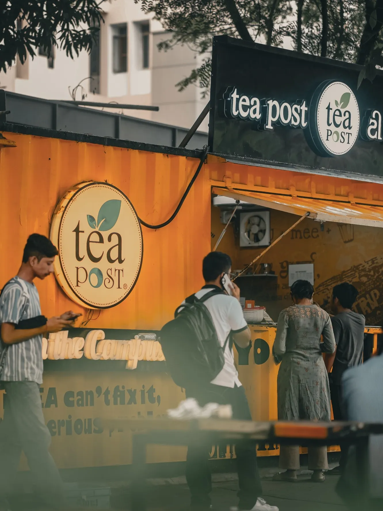 Parul University Campus Life at Tea Post