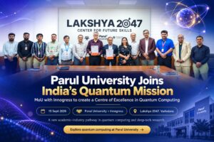 Parul University and Innogress sign an MoU for a Centre of Excellence for Quantum Computing
