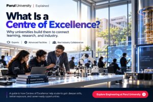 What a Centre of Excellence is and how the university-industry model works, explained at Parul University