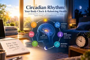 What the circadian rhythm (body clock) is and how it works, explained at Parul University