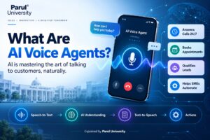 What AI voice agents are and how they work, explained at Parul University
