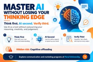 How to use AI without losing your ability to think, explained at Parul University