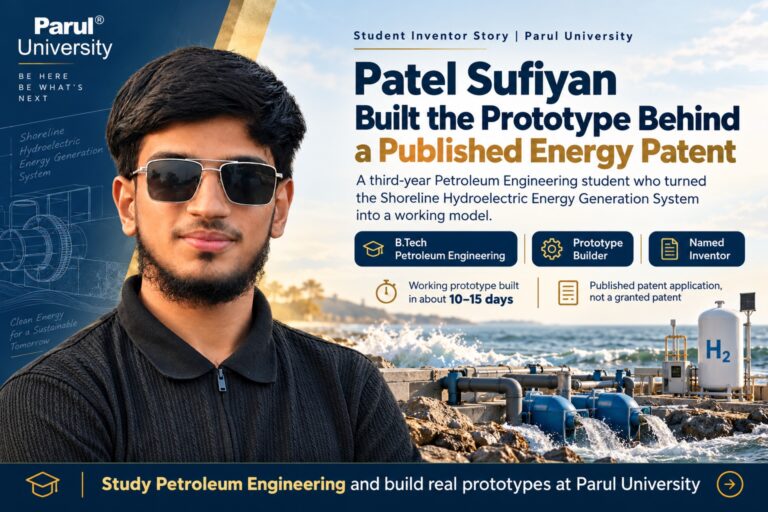 Patel Sufiyan of Parul University: The Student Who Built the Shoreline Hydroelectric Energy Generation System Prototype