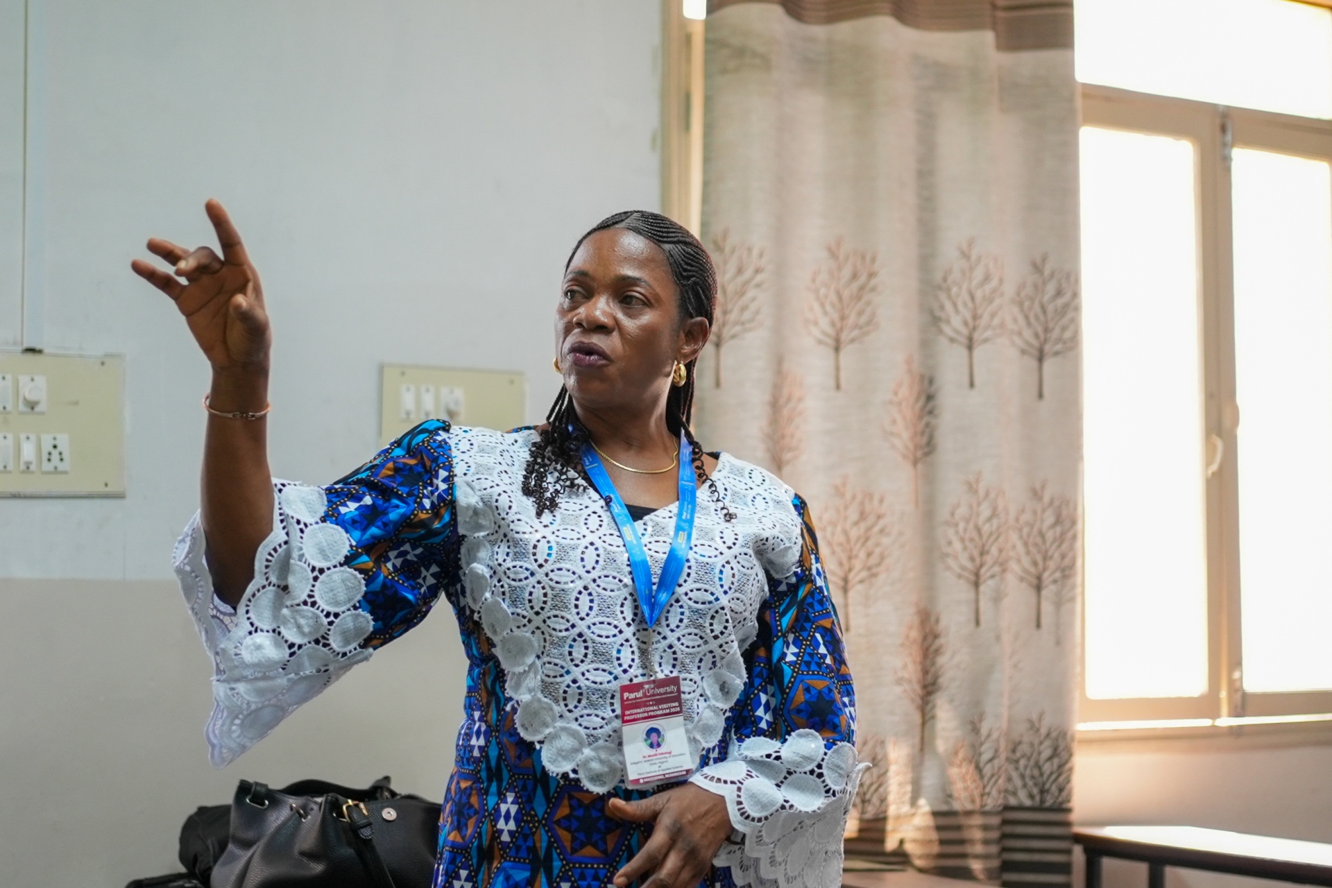 Dr. Musili Olubu Odutuyi of Adeyemi Federal University of Education on Green Chemistry and Sustainability at Parul University!