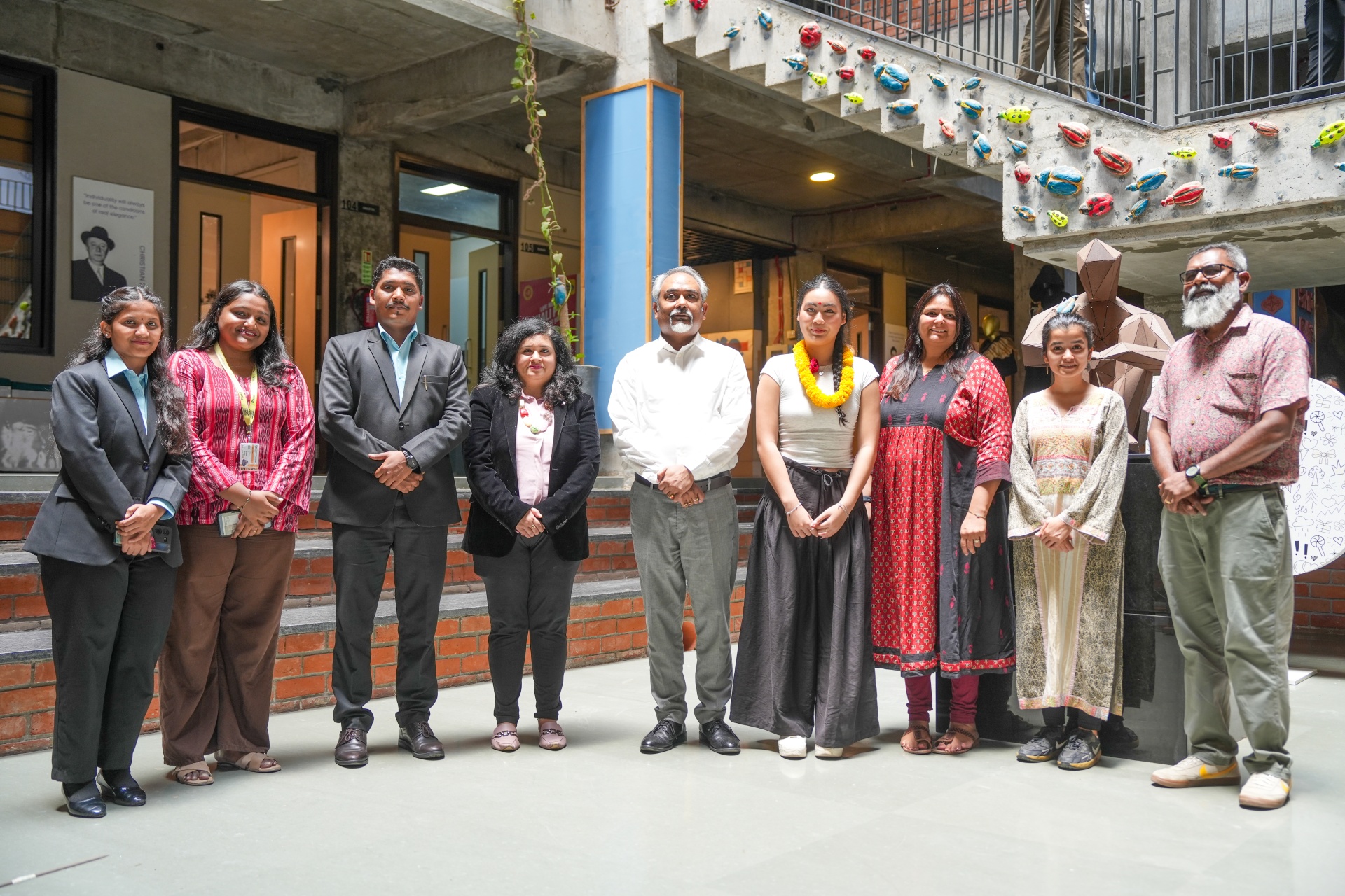 Pappim Semthapphra of KMUTT, Thailand: A Craft and Textile Internship at Parul University.