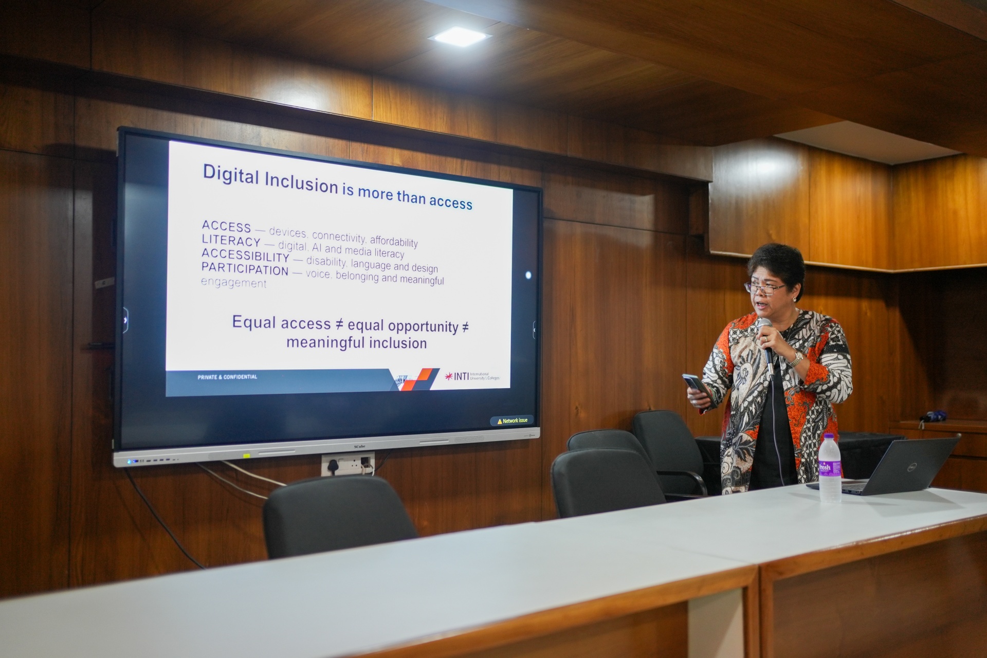 Dr. NG Miew Luan of INTI International University on Human-Centred Education in the Age of AI at Parul University