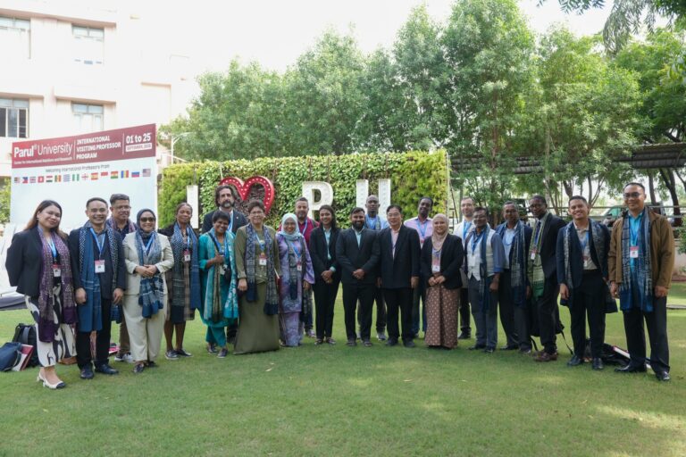 The Philippines and Parul University: Five Visiting Professors and the Collaborations.