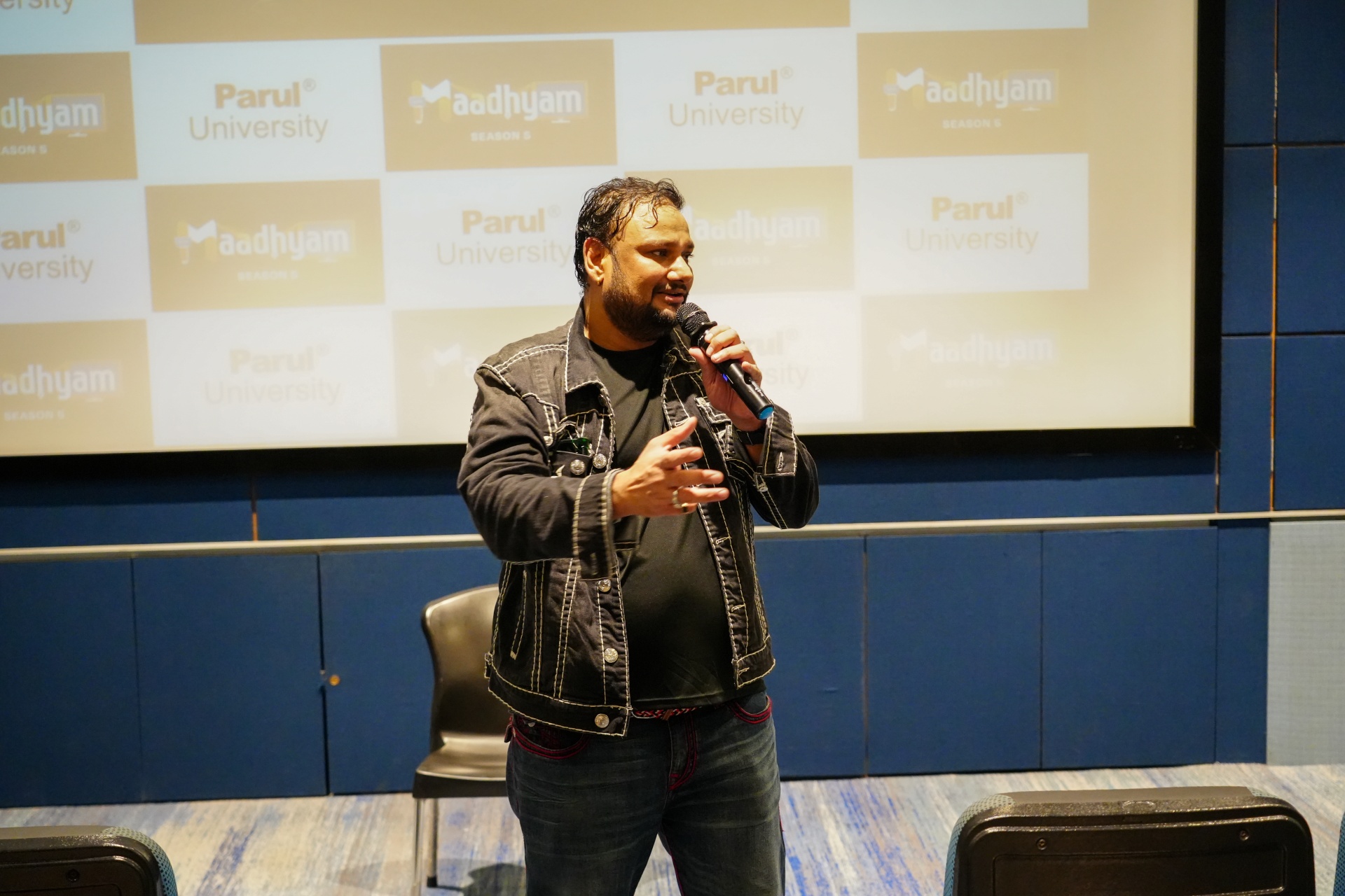Devendra Malviya at Parul University: A Filmmaking Masterclass at Maadhyam Season 5