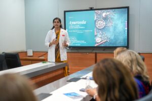 Session at Parul University on Ayurveda and Science Behind It.