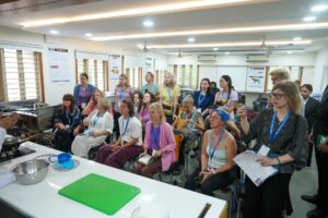 Professionals from Poland who came to Parul University to study Ayurveda through the APP program.