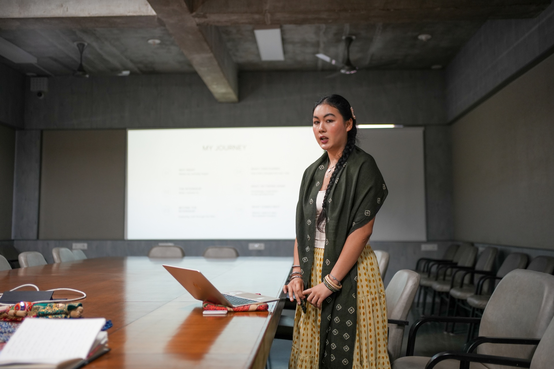 Pappim Semthapphra of KMUTT, Thailand: A Craft and Textile Internship at Parul University.