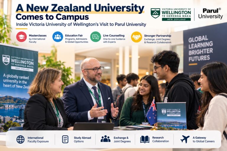 A New Zealand University Comes to Campus: Inside Victoria University of Wellington’s Visit to Parul University