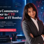 Parul University student Tanvi Vyas, at CTF, IIT Bombay.